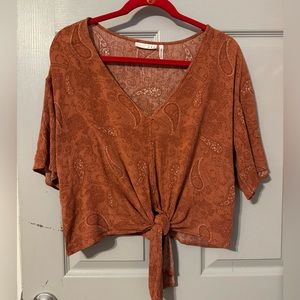 Orange women’s blouse size L